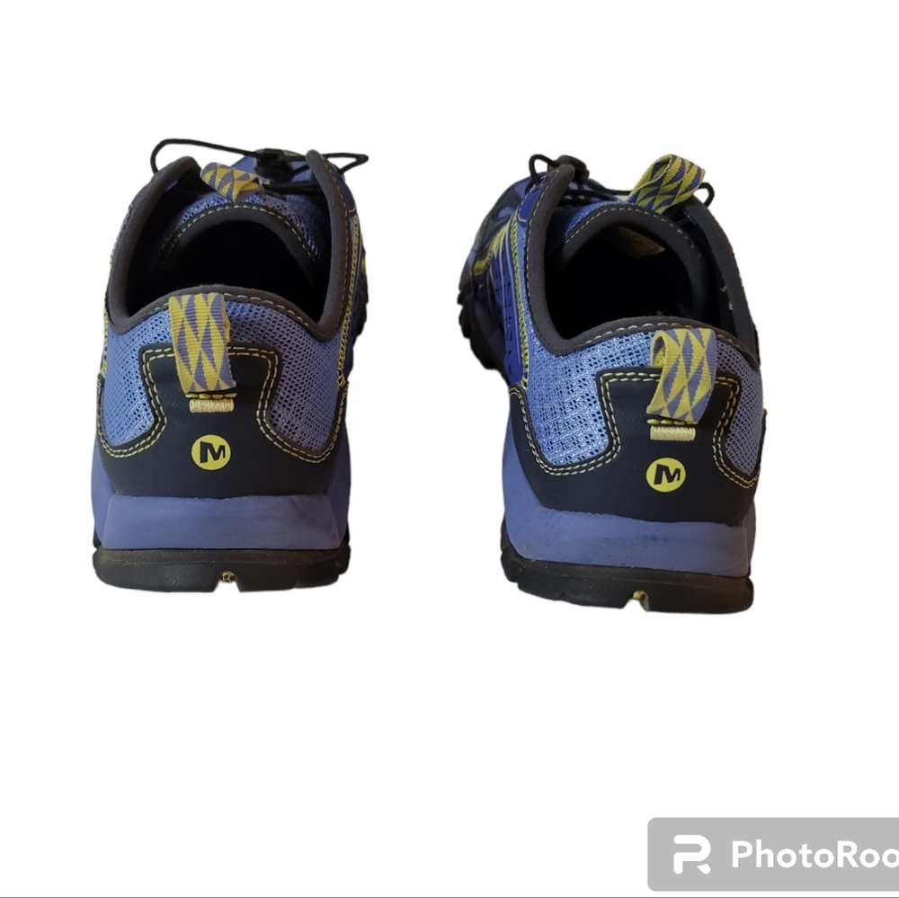 Merrell Capra Purple Hiking Shoes Sz 7 - Picture 3 of 9